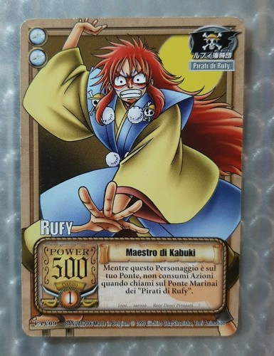 One piece card game - piece, rufy