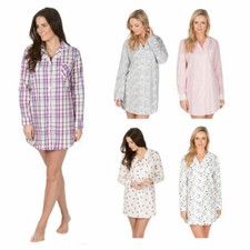 Ladies Womens Woven Cotton