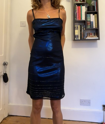 Vintage metallic blue - vintage,