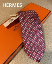 New unused HERMES tie with box