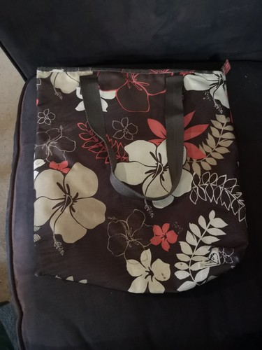Roxy tote bag chocolate and - bag,