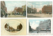 Posted Vintage Postcards x 4