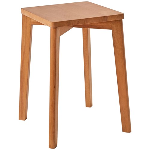 Ibuyke square wooden - wooden, stool