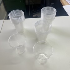 6oz 170ml Clear Plastic Cups