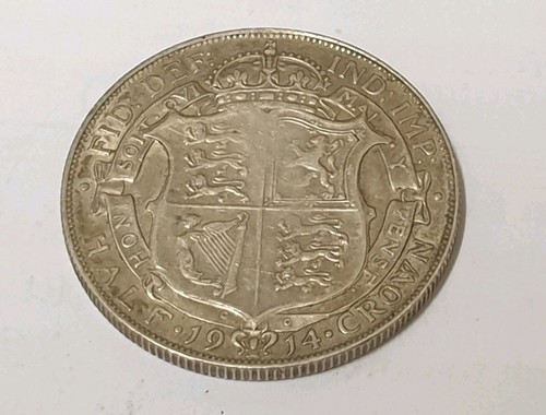 1914 silver half - -, king