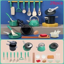 28Pcs Kids Kitchen Toy Set