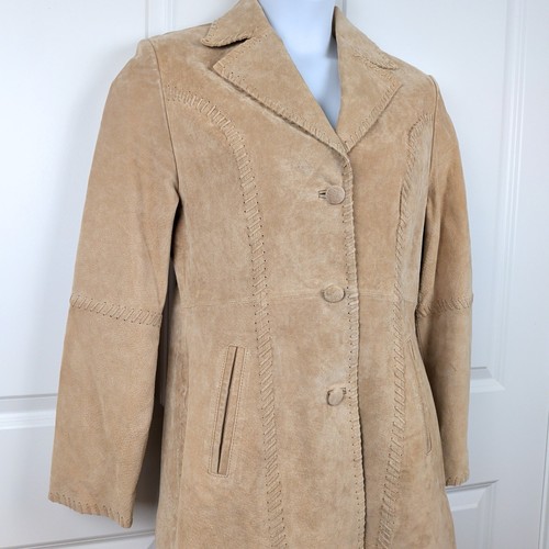 Suede leather whipstitch - leather,