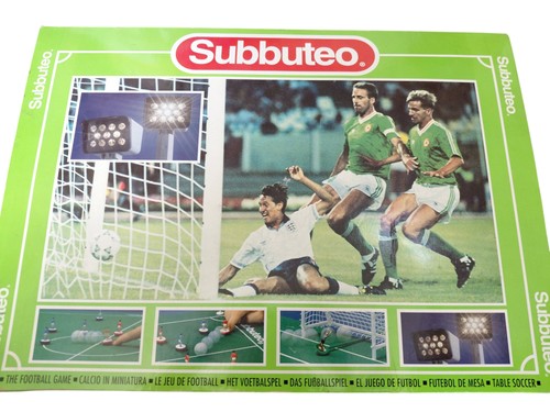 Subbuteo football game set - football,