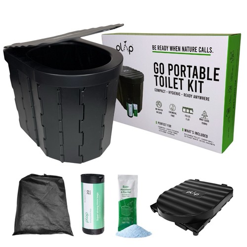 Plopeco portable toilet kit - plopeco, go