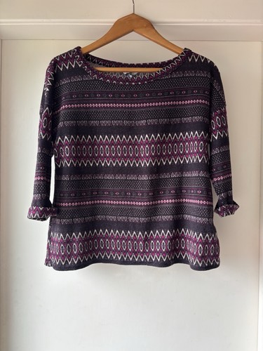 Purple aztec retro geometric - purple,
