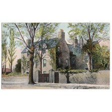 ORMISTON Main Street, Ormiston Manse, East Lothian Postcard Postally Used 1907