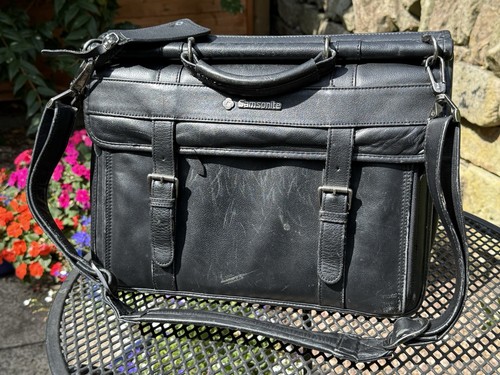 Samsonite black soft leather - samsonite,