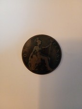 Three One Penny Coins Mixed