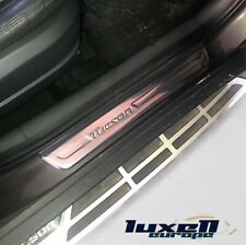 Chrome Door Sill Protector Scratch Guard for Hyundai Tucson 2015-2021