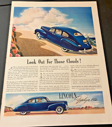 Blue 1941 lincoln - 1941,