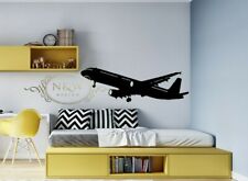 Boeing Plane Aviation Kids Children Room Vinyl Decal Sticker Car Wall Window