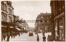 circa 1920 Harrogate James Street Real photo Postcard unposted milton Series