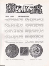 FRENCH POTTERY. AN ORIGINAL