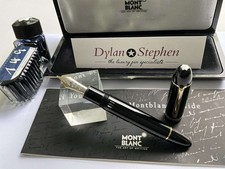 Montblanc Meisterstuck 149 fountain pen 18K gold medium nib + box + ink