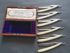 Bengall straight razor set T.R.Cadman Sheffield