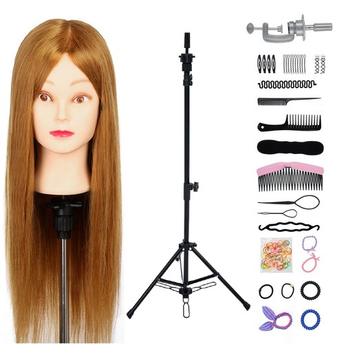 100 real hair training - 22'',