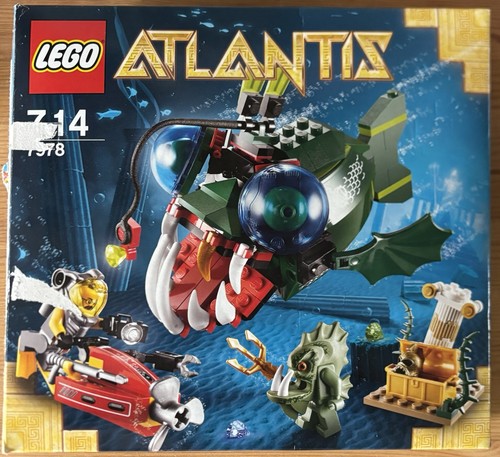Lego atlantis angler attack - lego,