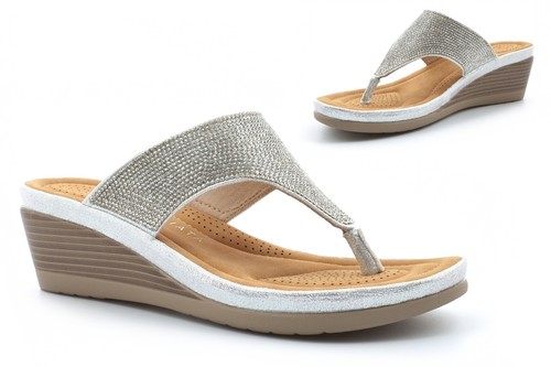 Womens glitter sandals ladies - glitter,