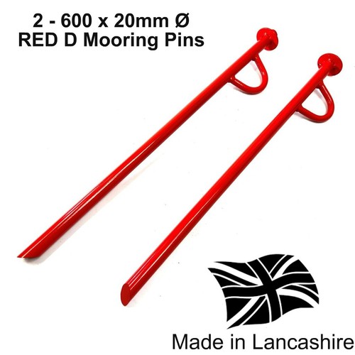 Red boat mooring - red,