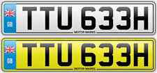 CHERISHED NUMBER PLATE -TTU 633H - TTU TU AUDI TT BMW 633 633 CHEAP BARGAIN TTU 