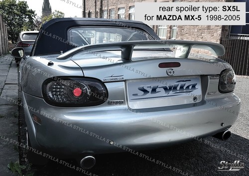 Spoiler rear boot trunk - spoiler,