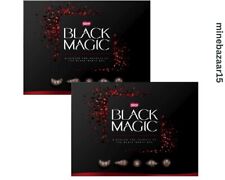 Black Magic Medium Chocolate Box Bundle (348g Each) Pack of 2 Premium Dark Choc