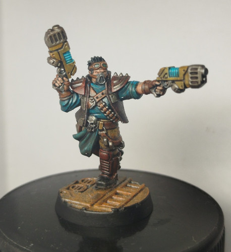 Necromunda orlock gang painted - necromunda,