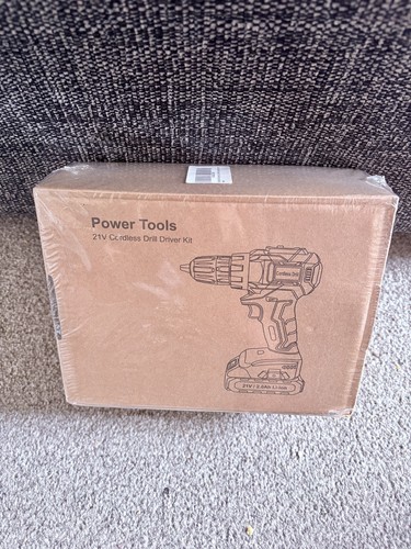 21v cordless drill driver kit - 21v,