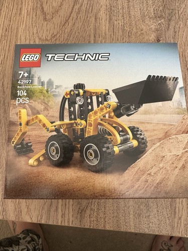 Lego technic backhoe loader - lego,