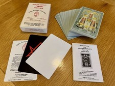 Vintage 1983 Edition Aleister Crowley Thoth Tarot Deck Large 5*Cond Instructions