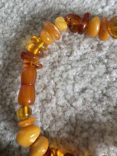 Vintage baltic amber necklace - vintage,