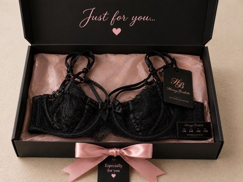 Honey birdette black bra size - birdette,