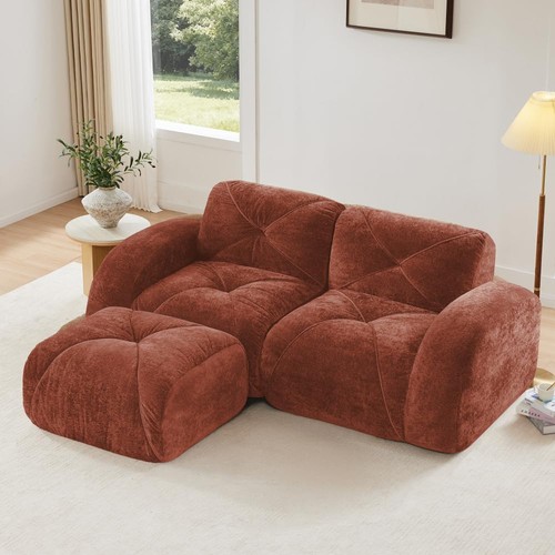 Seater shaped velvet - 2-seater, l-shaped