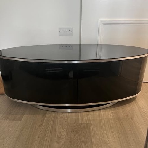 Luna black oval - , swivel