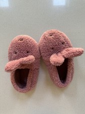Girls Winter Slippers Kids Toddler Warm Plush Rabbit Kids Size 2.5 UK