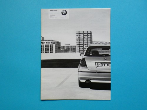 Brochure price list bmw - brochure/price, 3