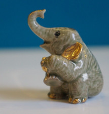 Bone China Elephant Sitting