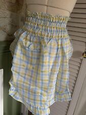 Vintage Beechtree Apron Pinnie Frilly Pretty Maid VGC 
