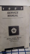 1987 Chrysler Rear Wheel Drive
