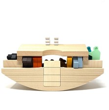 Wooden Noah's Ark Children's