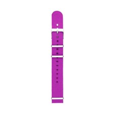 Fossil 18mm Nylon Purple Watch