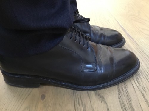 Loake mens vintage black - mens,