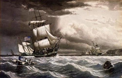 William bradford breezy day - breezy,
