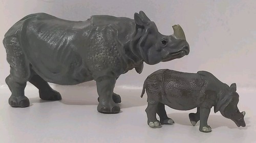 Vintage britains zoo rhino - britains,