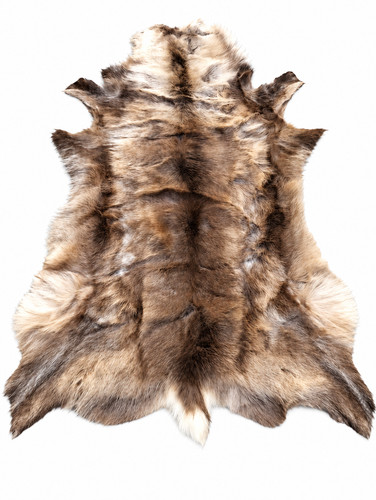 100 genuine reindeer hide - reindeer,